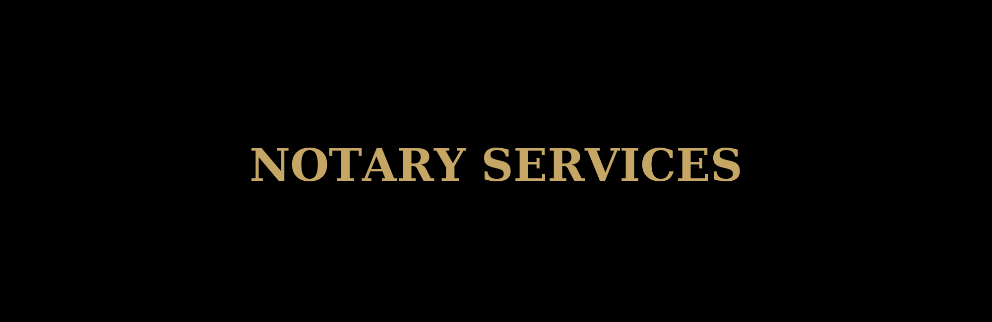 Notary Services